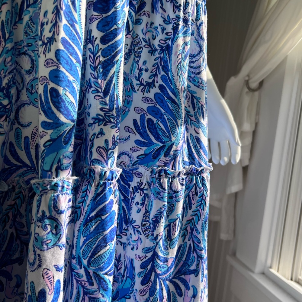 Lilly Pulitzer “Loro Dress” XL New With Tags  Pattern: Bird Is The Word - Picture 13 of 13
